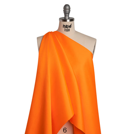 Polyester Mikado - Neon Orange - Frances Collection