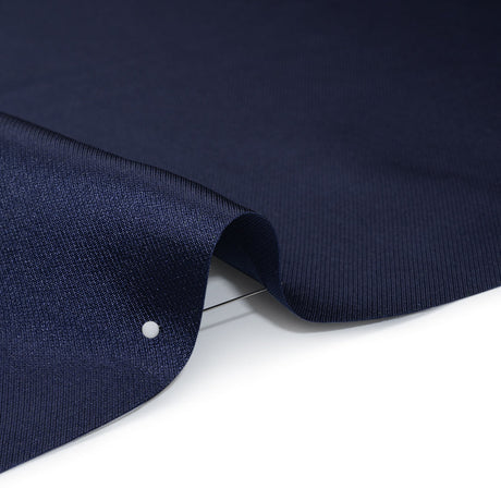 Polyester Mikado - Navy Blue - Frances Collection