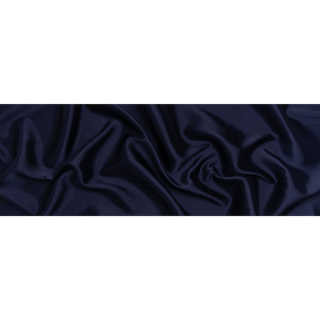 Polyester Mikado - Navy Blue - Frances Collection
