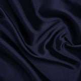 Polyester Mikado - Navy Blue - Frances Collection
