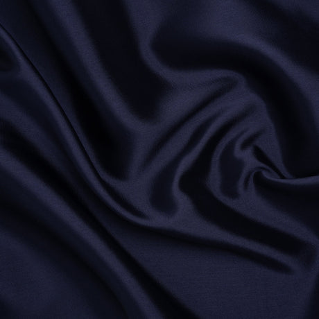 Polyester Mikado - Navy Blue - Frances Collection