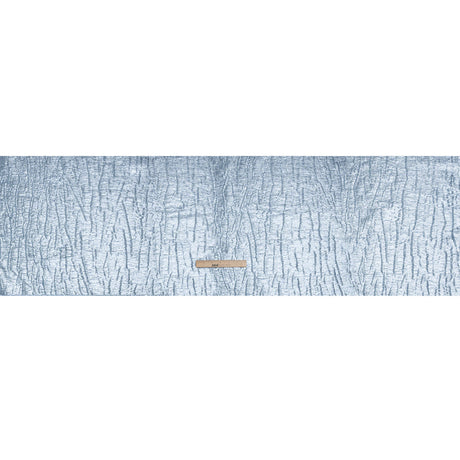 Metallic Brocade - Sky Blue Subtle Wrinkles - Kylie Collection