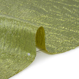 Metallic Brocade - Lime Green Subtle Wrinkles - Kylie Collection