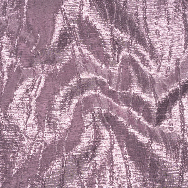 Metallic Brocade - Orchid Purple Subtle Wrinkles - Kylie Collection