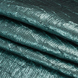 Metallic Brocade - Muted Teal Subtle Wrinkles - Kylie Collection