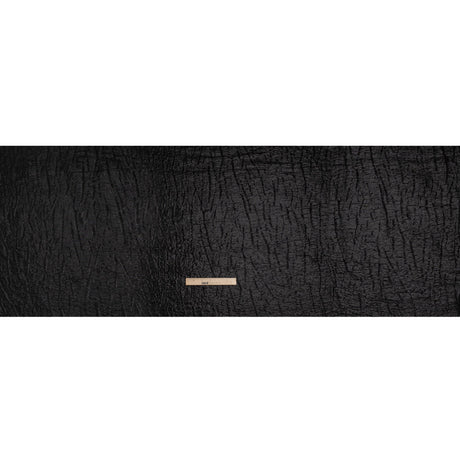 Metallic Brocade - Black Subtle Wrinkles - Kylie Collection