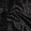 Metallic Brocade - Black Subtle Wrinkles - Kylie Collection