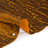 Metallic Brocade - Orange Subtle Wrinkles - Kylie Collection