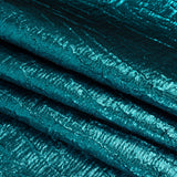 Metallic Brocade - Turquoise Subtle Wrinkles - Kylie Collection