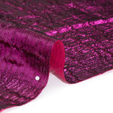 Metallic Brocade - Fuchsia Subtle Wrinkles - Kylie Collection