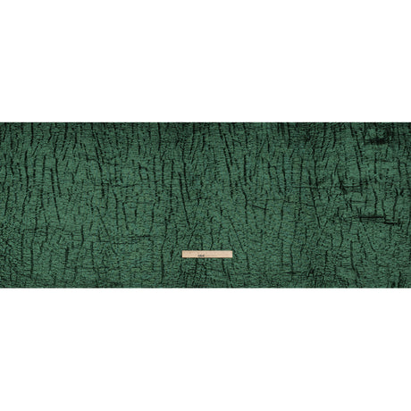 Metallic Brocade - Forest Green Subtle Wrinkles - Kylie Collection