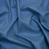 Puckered Novelty Jacketing - Blue Abstract - Edana Collection