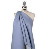 Puckered Novelty Jacketing - Sky Blue Abstract - Edana Collection