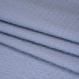 Puckered Novelty Jacketing - Sky Blue Abstract - Edana Collection