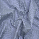 Puckered Novelty Jacketing - Sky Blue Abstract - Edana Collection