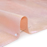 Crinkled Metallic Faux Leather - Pink and Yellow Ombre - Adriana Collection