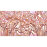 Crinkled Metallic Faux Leather - Pink and Yellow Ombre - Adriana Collection