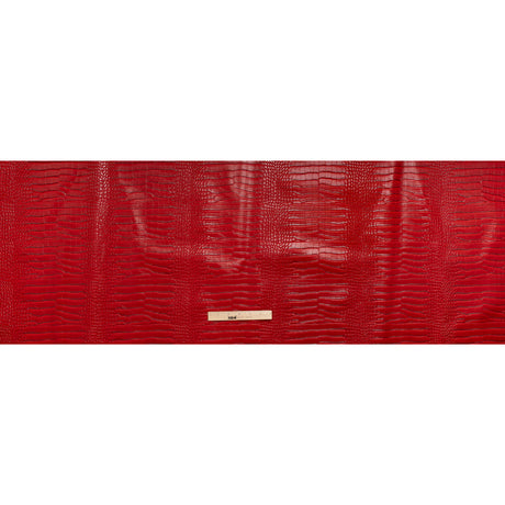 Crocodile Faux Leather Vinyl - Red - Kristin Collection