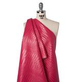 Crocodile Faux Leather Vinyl - Hot Pink - Kristin Collection