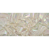 Metallic Lame Jacketing - Pastel Rainbow Ombre Stripe on Ivory - Inez Collection