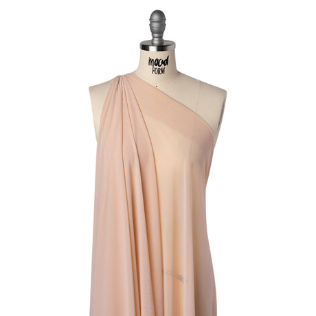 Nylon Stretch Mesh - Pale Beige - Bernetta Collection