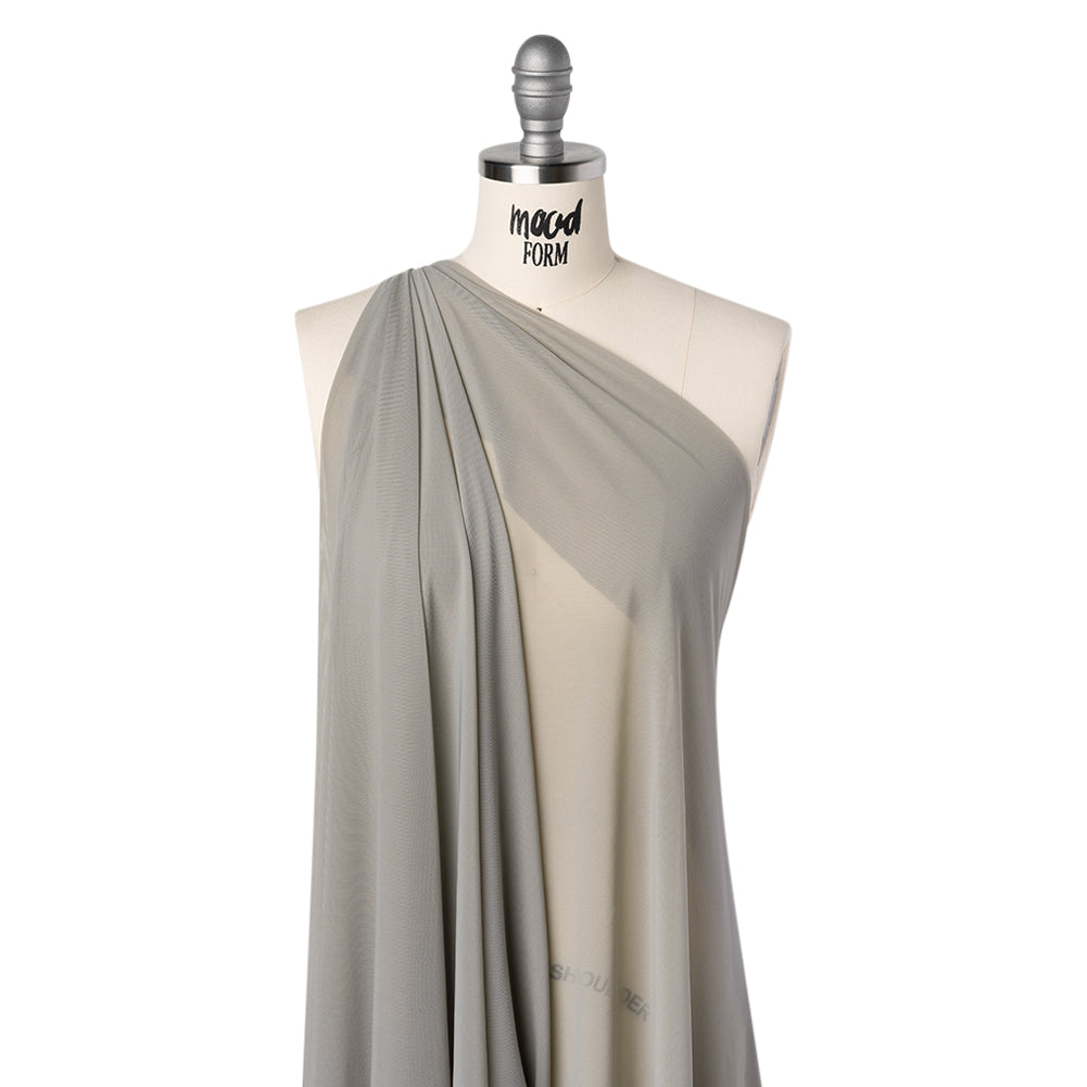 Nylon Stretch Mesh - Gray - Bernetta Collection