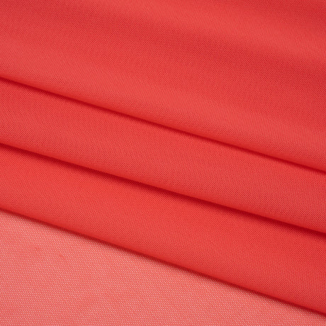 Nylon Stretch Mesh - Coral - Bernetta Collection