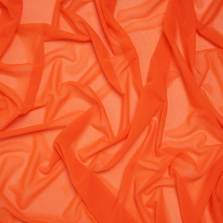 Nylon Stretch Mesh - Orange - Bernetta Collection