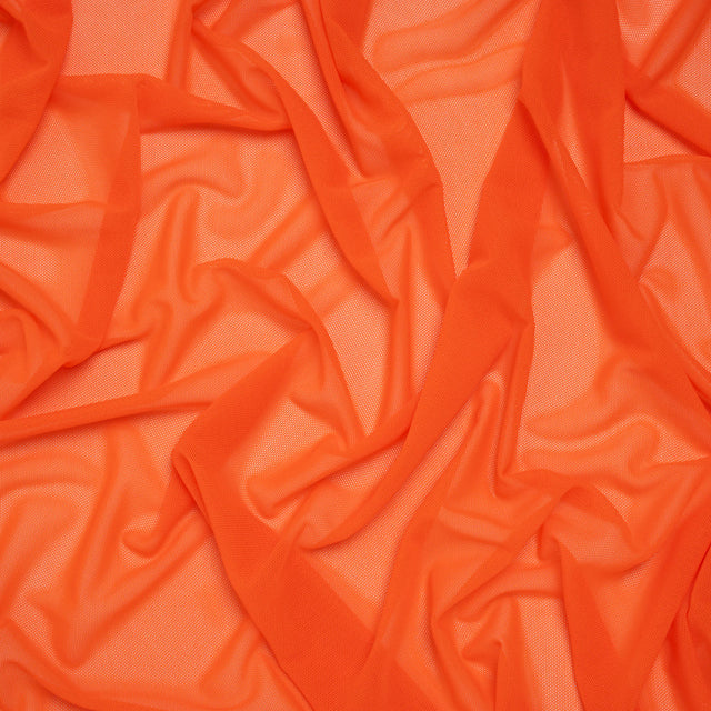 Nylon Stretch Mesh - Orange - Bernetta Collection