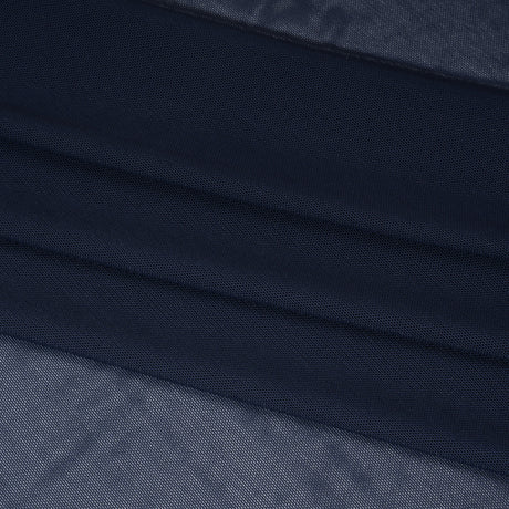 Nylon Stretch Mesh - Navy - Bernetta Collection