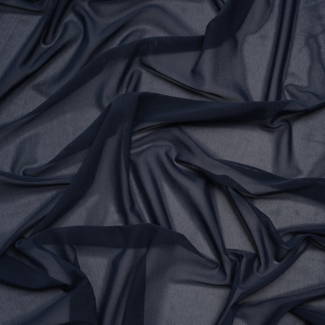 Nylon Stretch Mesh - Navy - Bernetta Collection