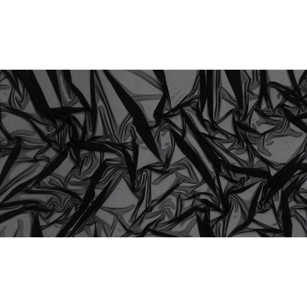 Nylon Stretch Mesh - Black - Bernetta Collection