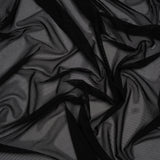 Nylon Stretch Mesh - Black - Bernetta Collection