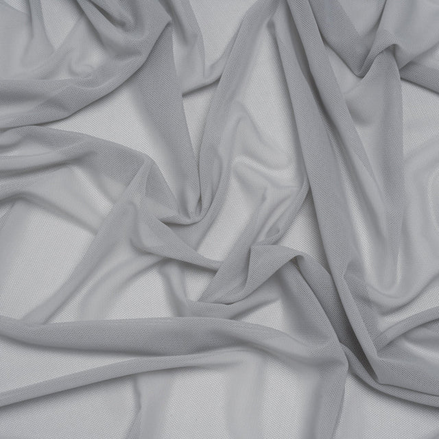 Nylon Stretch Mesh - Silver - Bernetta Collection