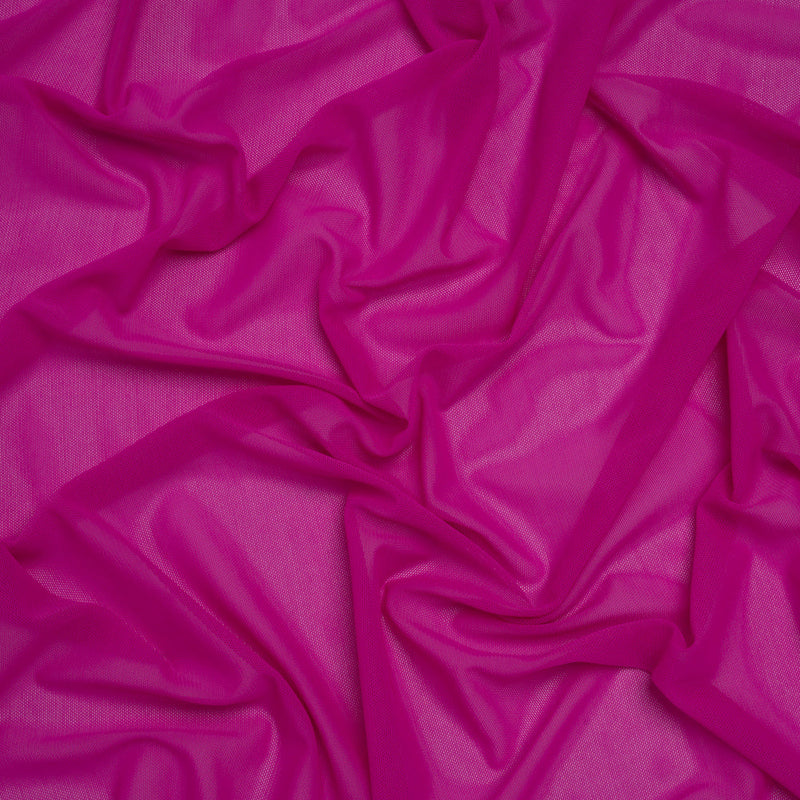 Nylon Stretch Mesh - Bright Fuchsia - Bernetta Collection