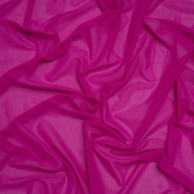 Nylon Stretch Mesh - Bright Fuchsia - Bernetta Collection