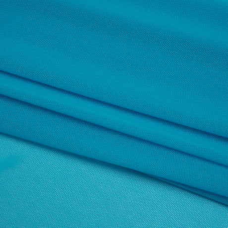 Nylon Stretch Mesh - Aqua - Bernetta Collection