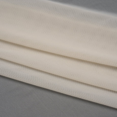 Nylon Stretch Mesh - Ivory - Bernetta Collection