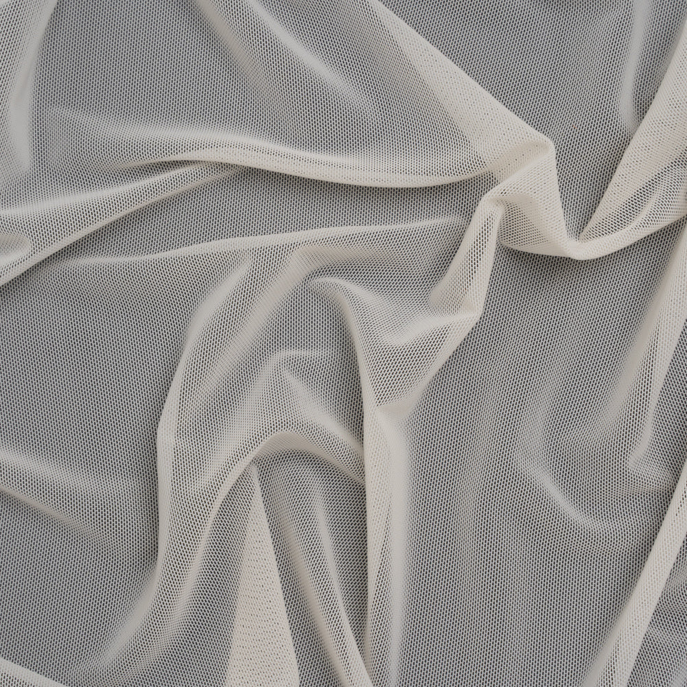 Nylon Stretch Mesh - Ivory - Bernetta Collection