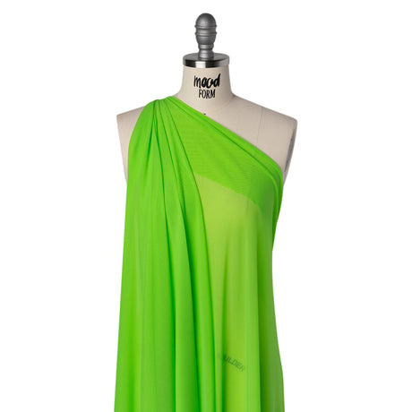 Nylon Stretch Mesh - Hi Vis Green - Bernetta Collection