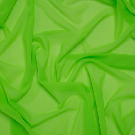 Nylon Stretch Mesh - Hi Vis Green - Bernetta Collection