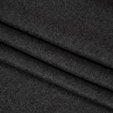 Super 130s Wool Flannel Suiting Made in Italy - Heathered Gray - Deadstock