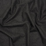 Super 130s Wool Flannel Suiting Made in Italy - Heathered Gray - Deadstock