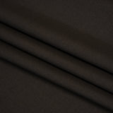 Super 150s Wool Twill Suiting Made in Italy - Coffee Brown - Deadstock