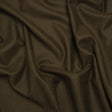 Brushed Wool Twill Suiting Made in Italy - Heathered Olive Green - Deadstock
