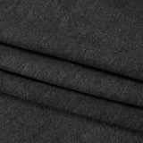 Ultra Soft Brushed Silk and Wool Suiting Made in Italy - Heathered Gray - Deadstock