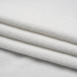 Double Faced Minky Fleece - White - Avery Collection