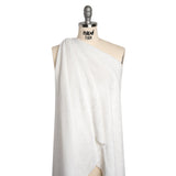 Double Faced Minky Fleece - White - Avery Collection