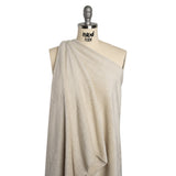 Double Faced Minky Fleece - Eggshell - Avery Collection