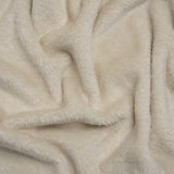 Double Faced Minky Fleece - Eggshell - Avery Collection